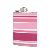 Flasques Tons de rayures roses (Gauche)