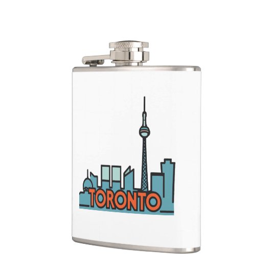 Flasques Toronto Canada Skyline (Gauche)