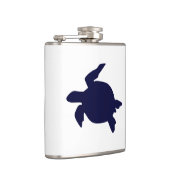 Flasques Tortue bleue foncée (Droite)