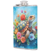 Flasques Tortue florale (Gauche)