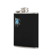 Flasques Tortue marine peinte (Gauche)