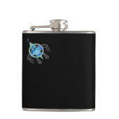 Flasques Tortue marine peinte (Devant)