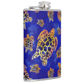 Flasques Tortues marines Batik Art Africain (Droite)