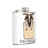 Flasques Totes des chèvres de mA (avec le texte) (Droite)