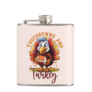 Flasques Touchdown et Turquie Thanksgiving
