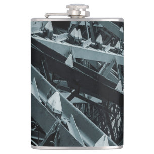 Flasques Tour Eifel Paris Acier et ciel Flask