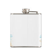Flasques Tour Island Lighthouse Vinyl Wrapper Flask (Dos)
