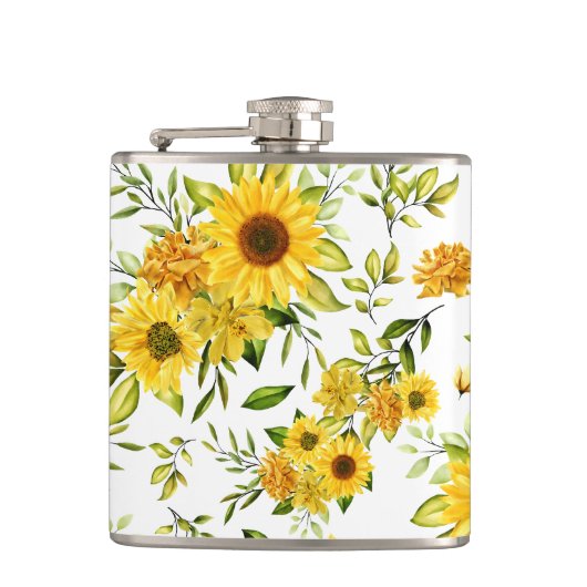 Flasques Tournesol 8 (Devant)