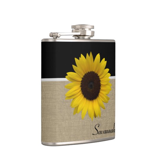 Flasques Tournesol et Burlap (Droite)