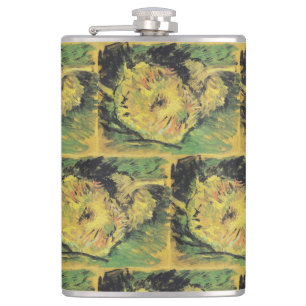 Flasques Tournesols de Van Gogh - Art floral jaune vif