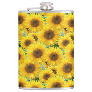 Flasques Tournesols en fleurs