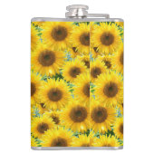 Flasques Tournesols en fleurs (Dos)