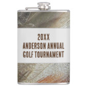 Flasques Tournoi de golf annuel Reunion Feather (Devant)