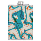 Flasques Tourquoise et perruques rouges (Dos)