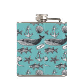 Flasques Tout les motif de mer (Dos)