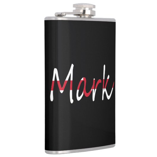 Flasques Tout nom superposé sur le drapeau anglais (Droite)