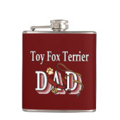 Flasques Toy Fox Terrier Papa Cadeaux (Devant)