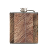 Flasques Tracteur rouge vintage Rustic Barn Shop (Dos)