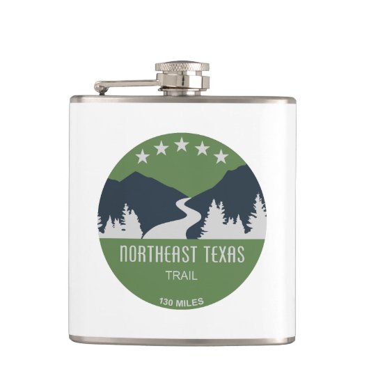 Flasques Trail du nord-est du Texas (Devant)
