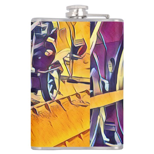 FLASQUES TRAINS À VAPEUR (Dos)