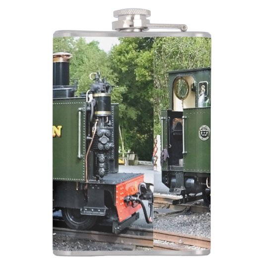 FLASQUES TRAINS À VAPEUR (Dos)