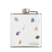 Flasques *~* Traitement des pierres Chakra Grille de crista (Dos)