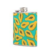 Flasques Tranches de papaye turquoise (Gauche)