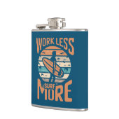 Flasques Travailler moins de Surf plus (Gauche)