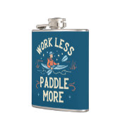 Flasques Travailler Moins Paddle Plus Kayak (Gauche)