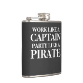 Flasques Travaillez comme un capitaine, partie comme un (Droite)