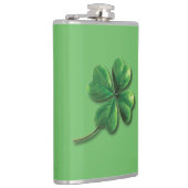 Flasques Trèfle irlandais vert moderne (Droite)