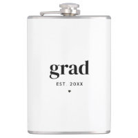 Trendy Moderne Customisé Graduation Cadeau Grad