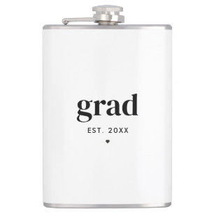 Flasques Trendy Moderne Customisé Graduation Cadeau Grad