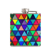 Flasques Triangles colorés (Dos)