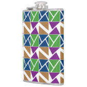 Flasques Triangles en différents angles conception graphiqu (Gauche)