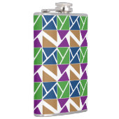 Flasques Triangles en différents angles conception graphiqu (Droite)