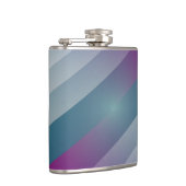 Flasques triangles gris magenta turquoise (Droite)