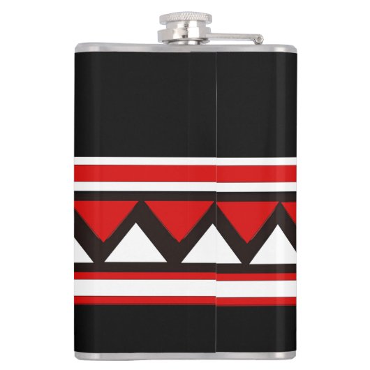 Flasques Triangles rouges (Dos)