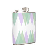 Flasques Triangles vert et lilas (Droite)