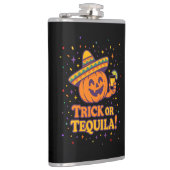 Flasques Trick or Tequila – Drôle de fête d'Halloween avec (Droite)