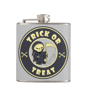 Flasques Trick ou traiter Halloween griffeur caractère