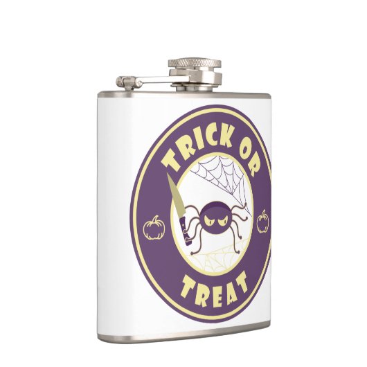 Flasques Trick ou traiter l'araignée halloween style Starbu (Droite)