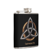 Flasques Triquetra (Brown/Argent) (Droite)