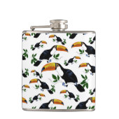 Flasques Tropical Toucans - Playful Jungle (Devant)