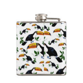 Flasques Tropical Toucans - Playful Jungle (Dos)