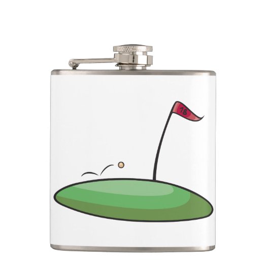 Flasques Trou de putting Golf Green avec drapeau 18 (Devant)