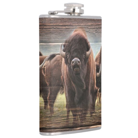 Flasques Troupeau de buffles (Droite)