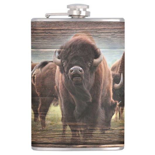 Flasques Troupeau de buffles (Devant)