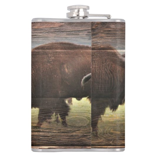 Flasques Troupeau de buffles (Dos)