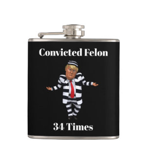Flasques Trump condamné Felon Flask